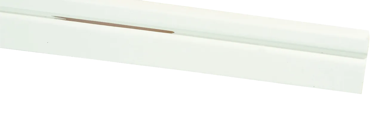 Gulvlist hvit ventilert platon