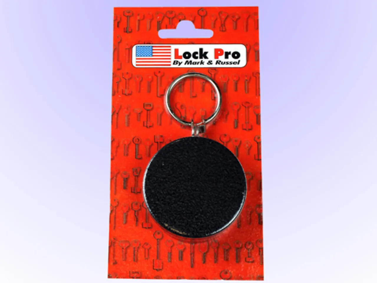 Nøkkelsnelle svart m/kjede gds