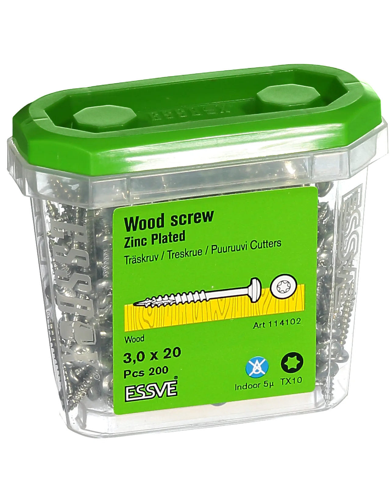 Treskrue inv ph 3x20 fzb a-200panhode null - null - 3 - Miniatyr