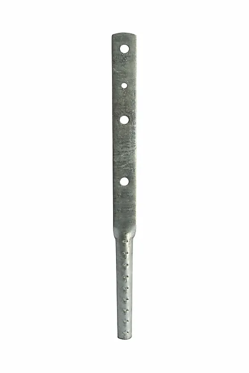 Stolpestøtte HDG 450x40x31 mm