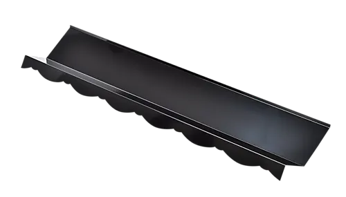 Overgang front exclusive sort lengde 1250mm isola