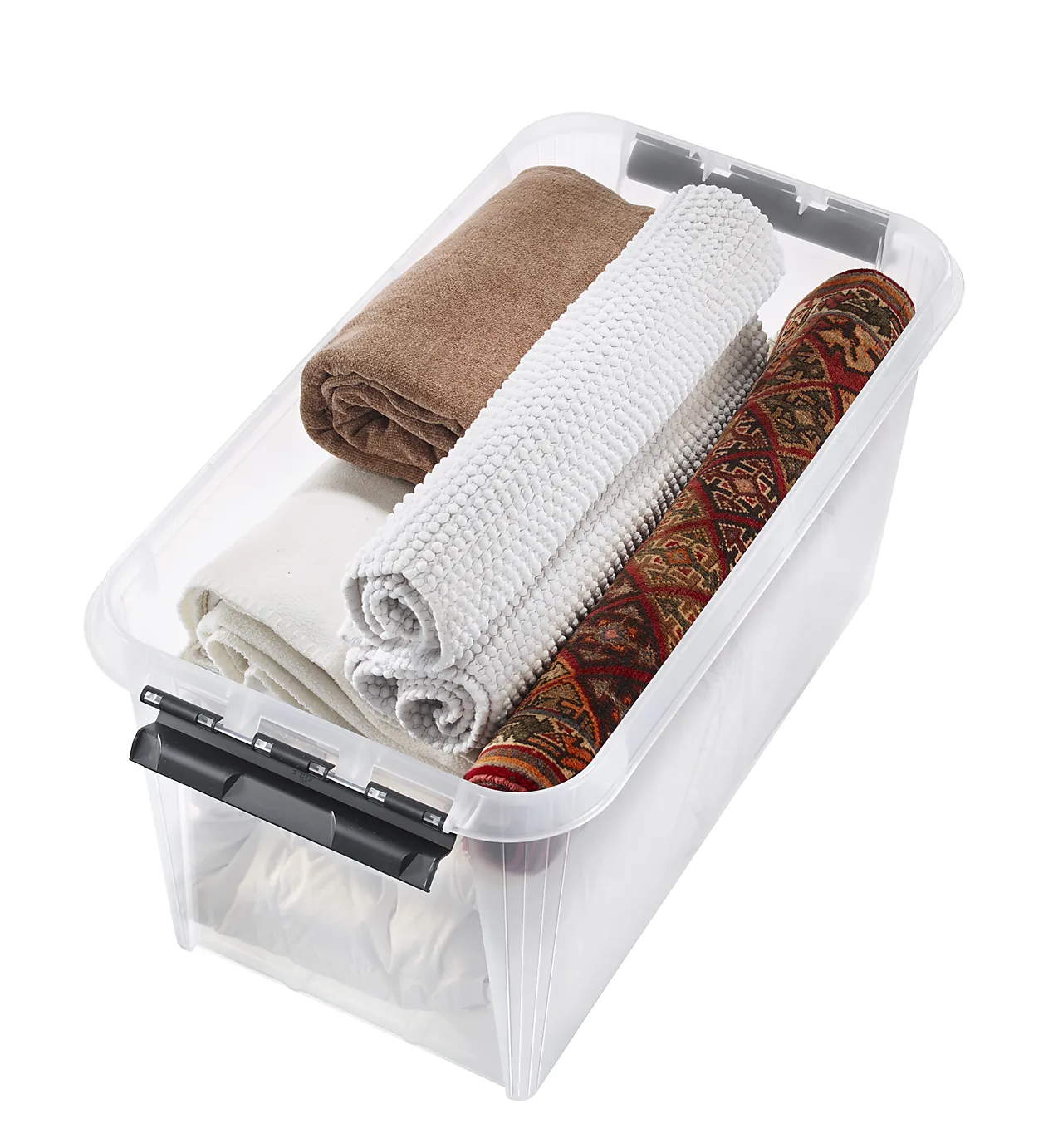 Oppbevaringsboks classic 70 med lokk 70 liter 72x40x38 cm null - null - 3 - Miniatyr