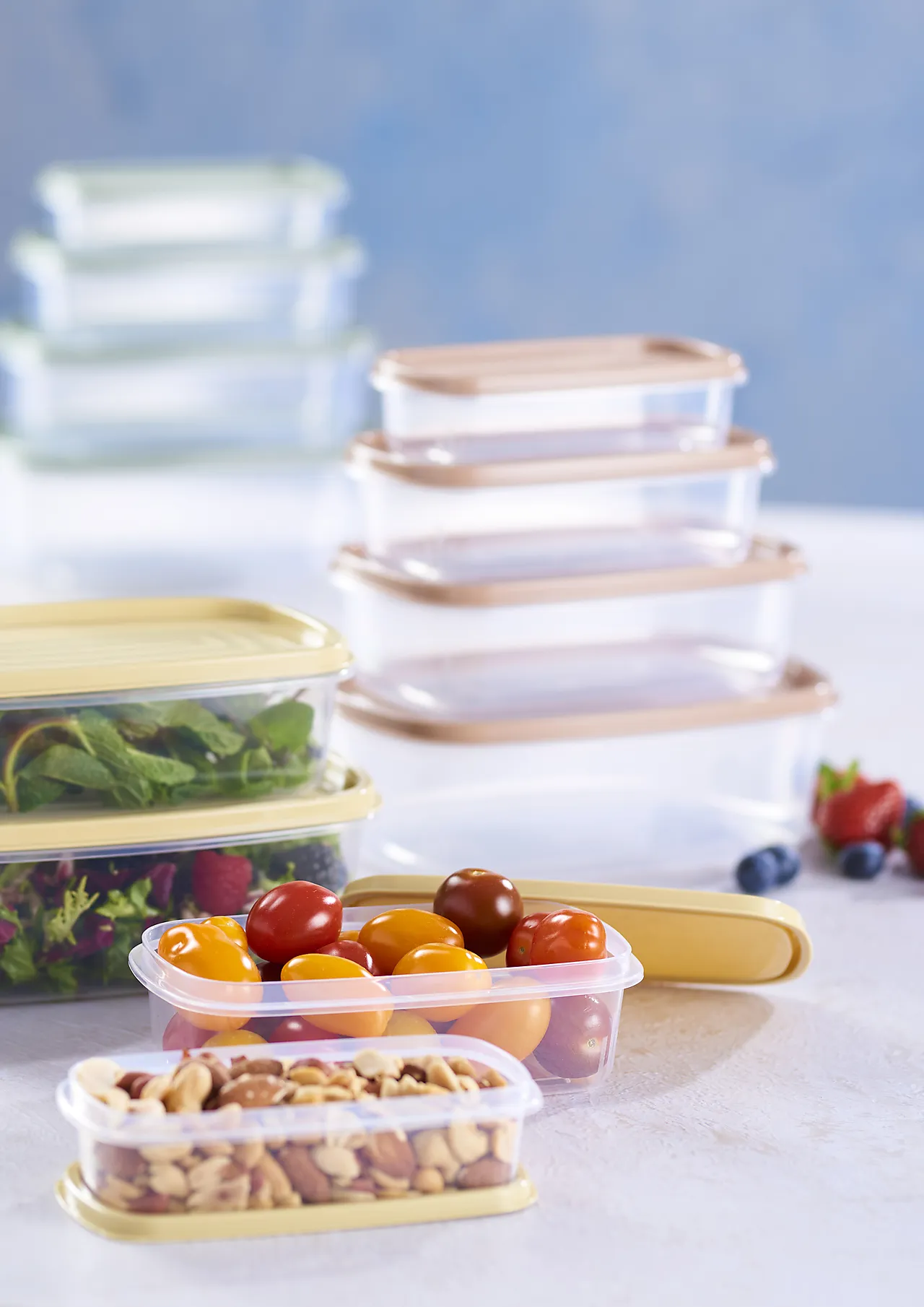 Husholdningboks 4stk assortert day null - null - 2 - Miniatyr