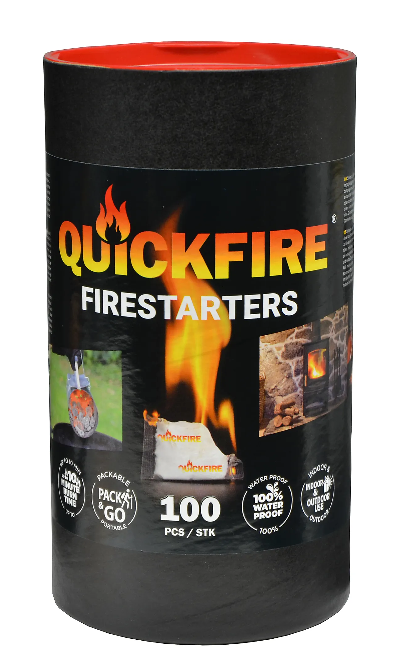 Peistønne tennposer 100 stk Quickfire