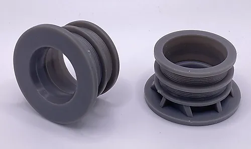 Drinkappe for rør 22/26 mm mørk grå