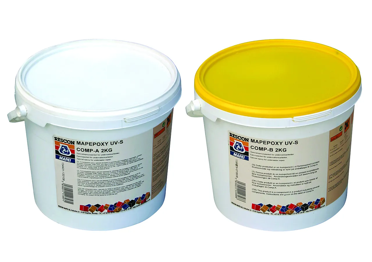 Sparkel undervann 2kg /b uv-s mapep mapepoxy uv-s /b 2 kg