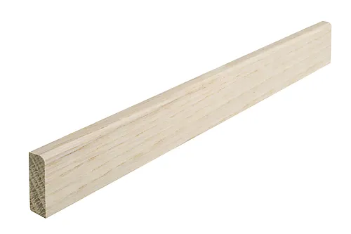 Feielist eik lakkert vanilje 9x30x1000 mm