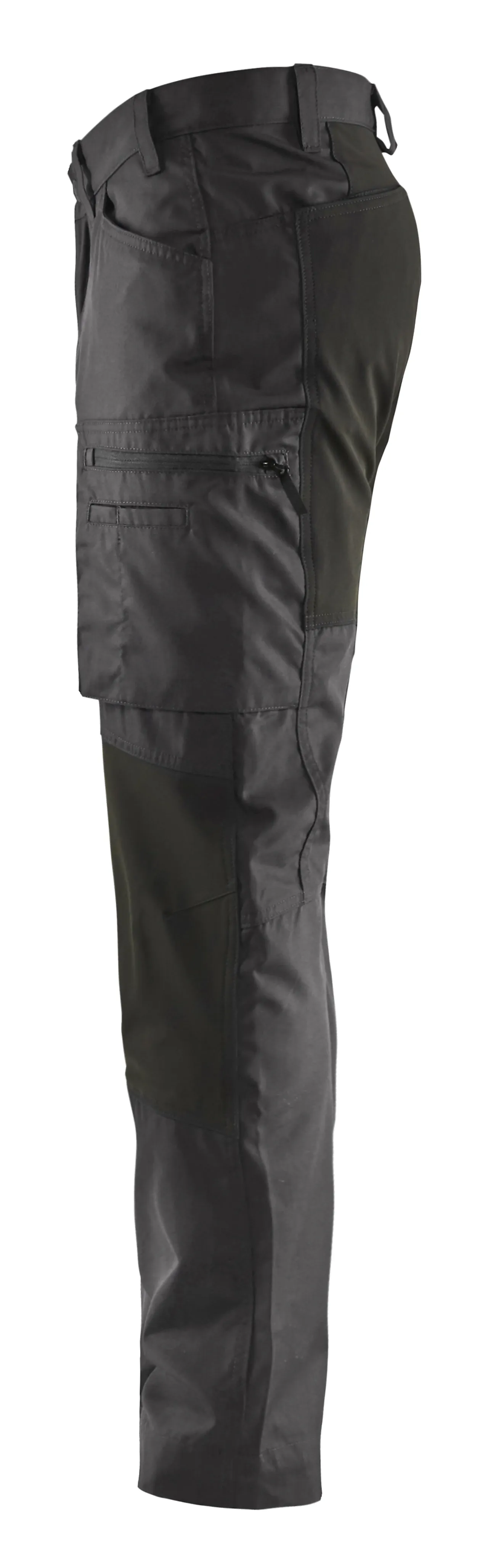 Servicebukse 145918459899c60 med stretchpaneler mørkegrå/svart null - null - 2 - Miniatyr