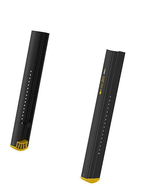 Forlengelsesben til box73-profil w.steps