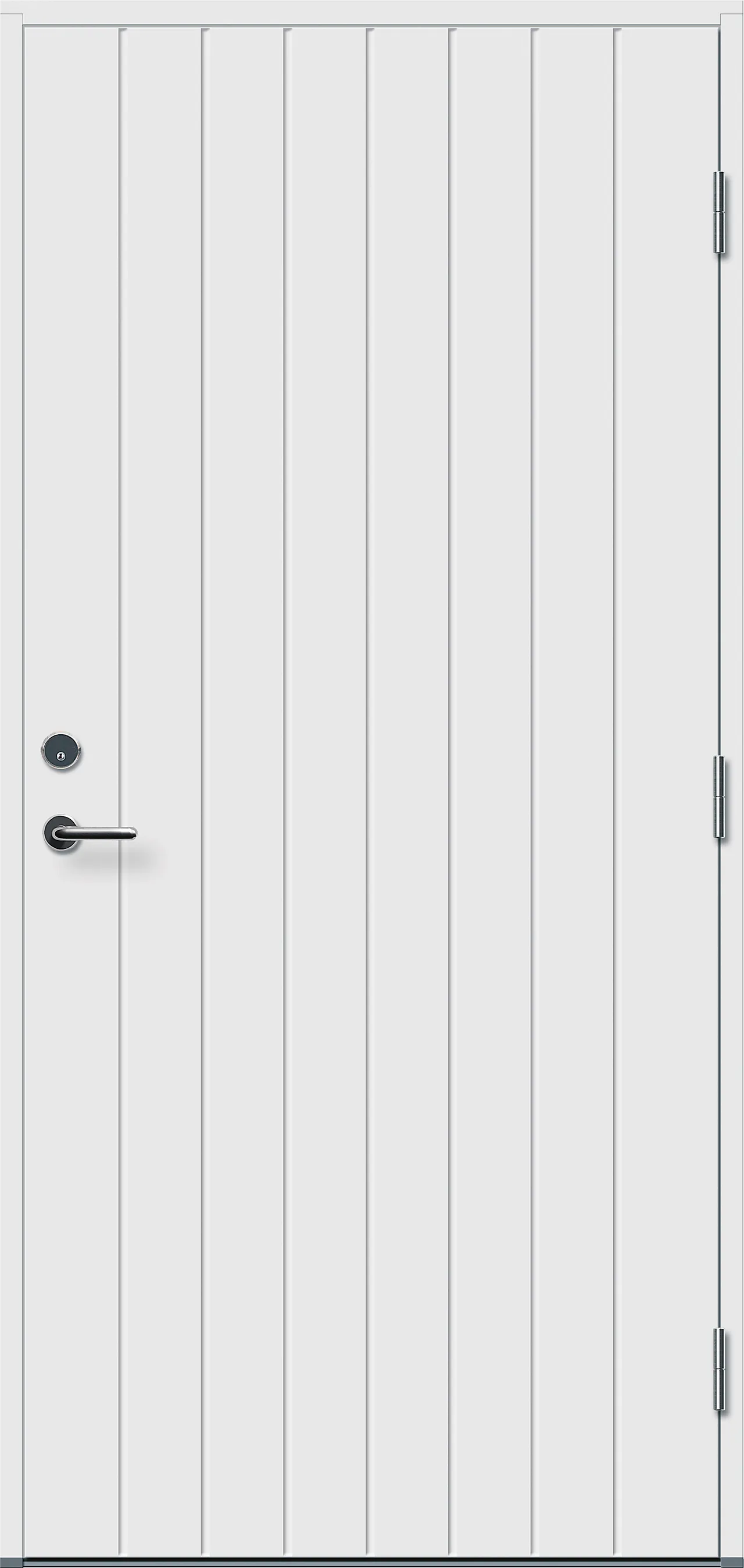 Dør yd bodø 8x21h hv ncs s 0502-y null - null - 2 - Miniatyr