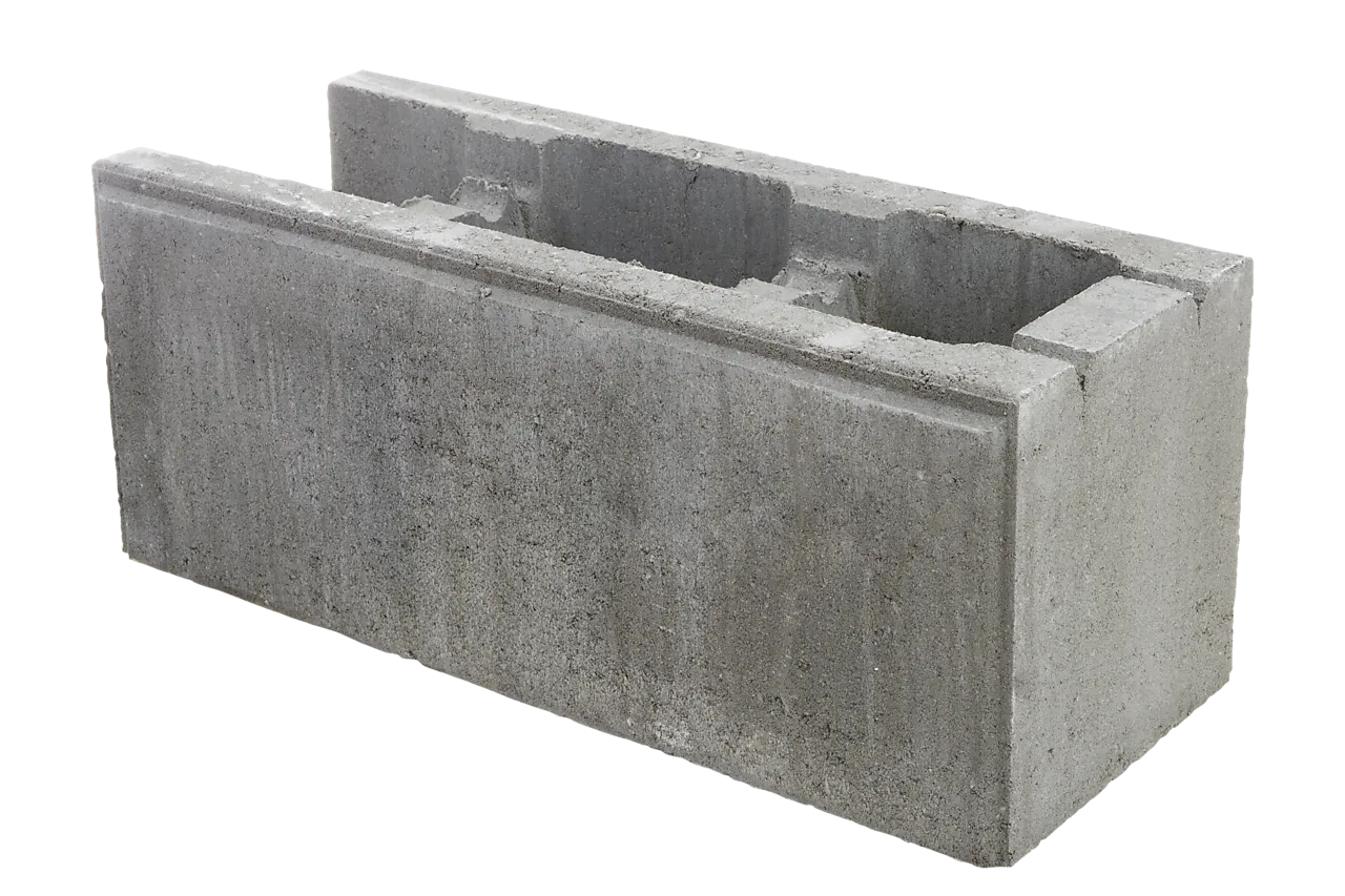 Forskalingsblokk endestein mix 30 hel/40 halv Forskalingsblokk endestein mix 30 hel/40 halv