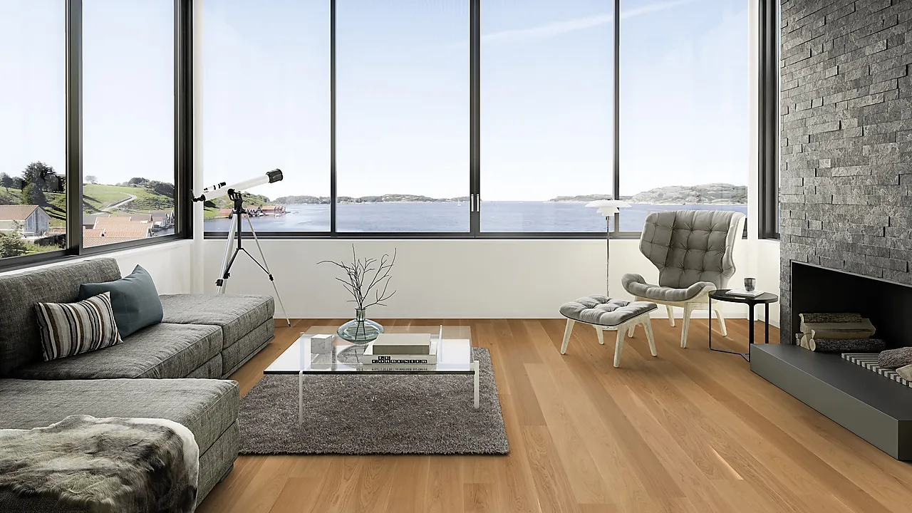 Parkett Eik Andante Plank 181 oljet børstet null - null - 2 - Miniatyr