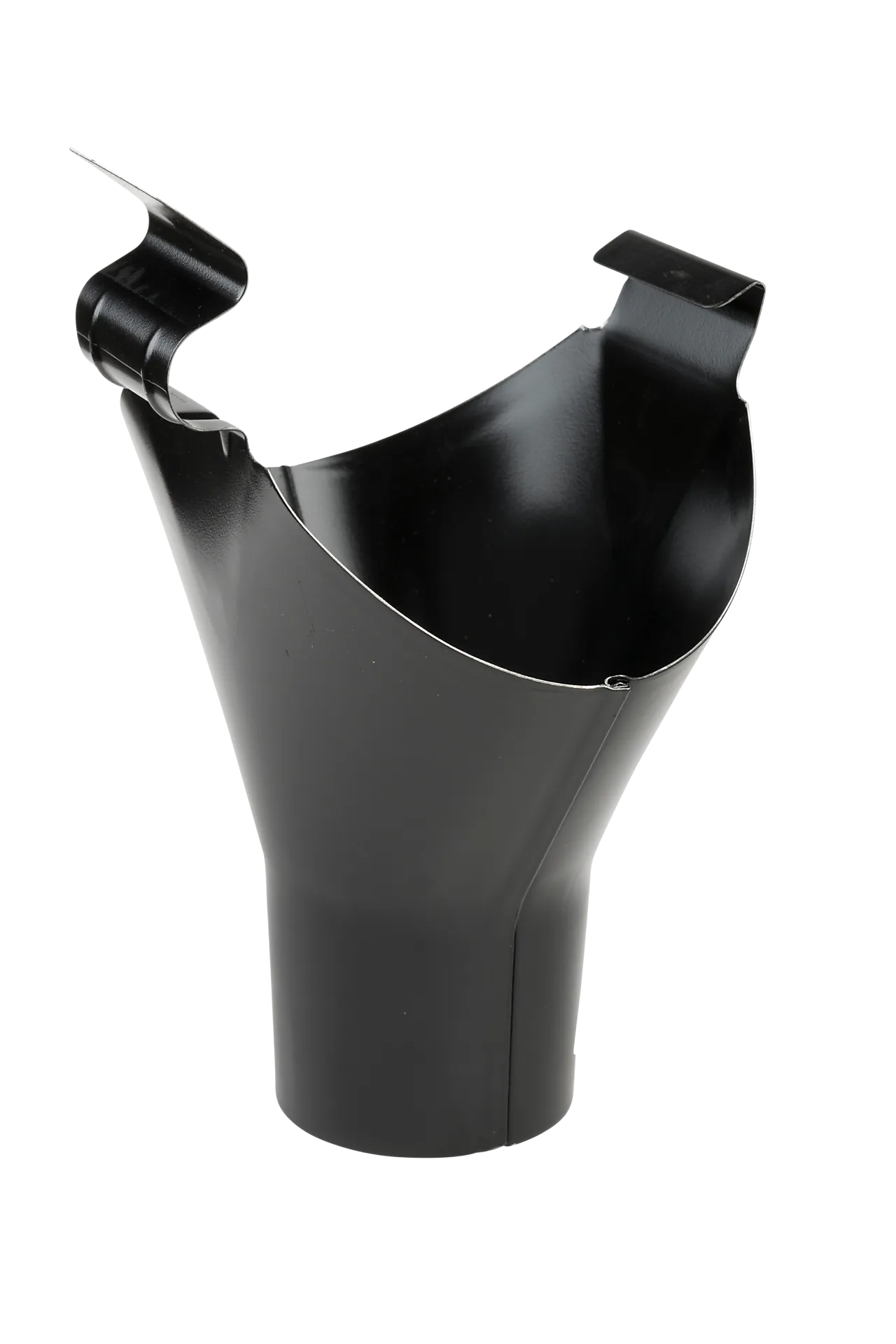 Tappestykke stål Ø125/75 mm sort Tappestykke stål Ø125/75 mm sort