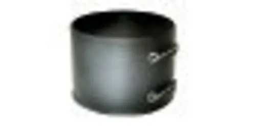 Pyntedeksel h:150mm sort ø250 høyde 150mm