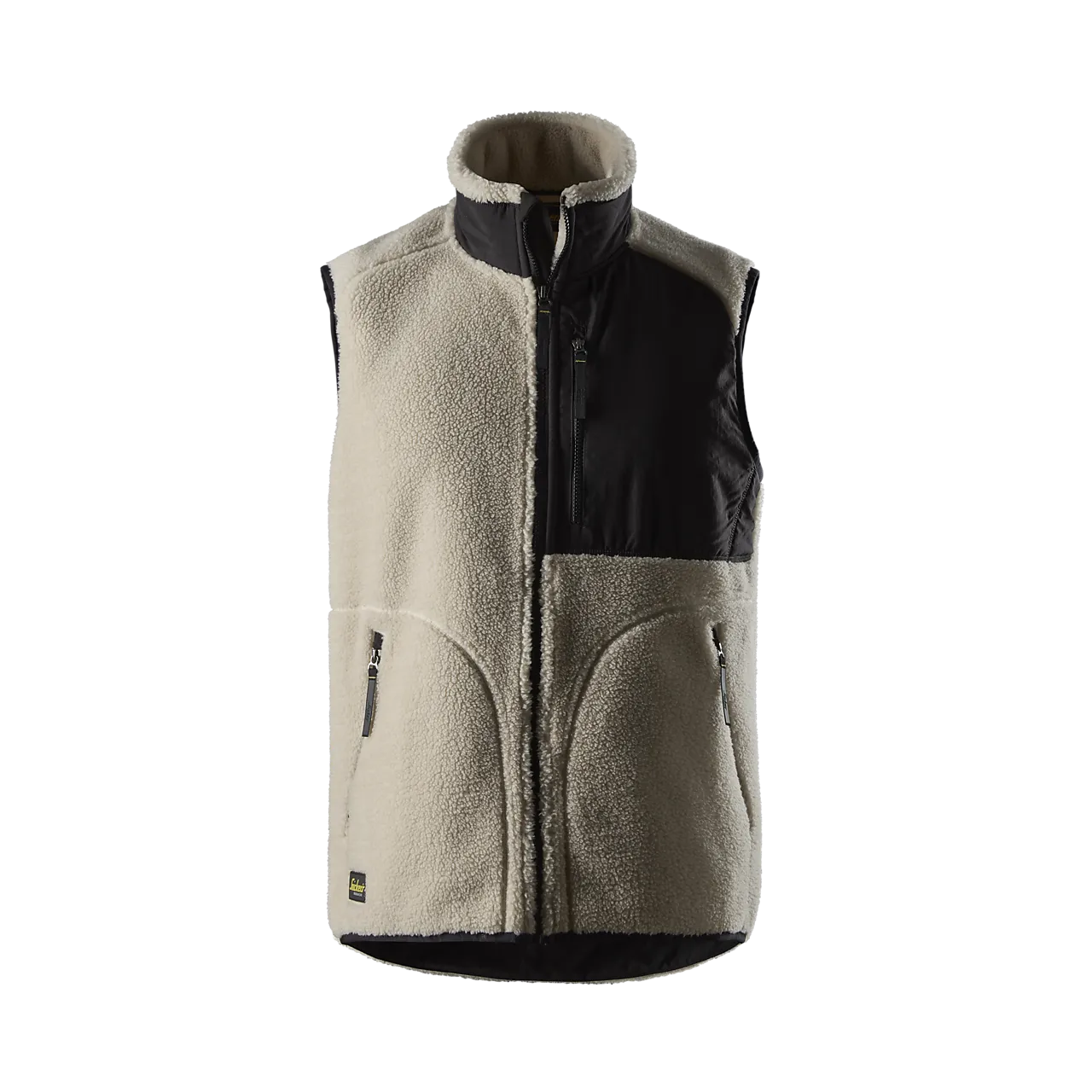 Snickers Workwear teddyvest 8006 lys sand M