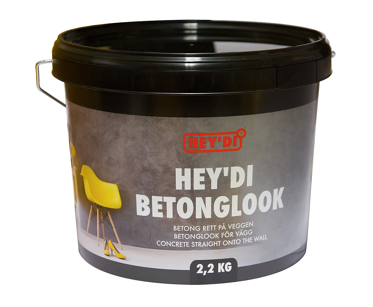 Betongmaling 2,2 kg granitt