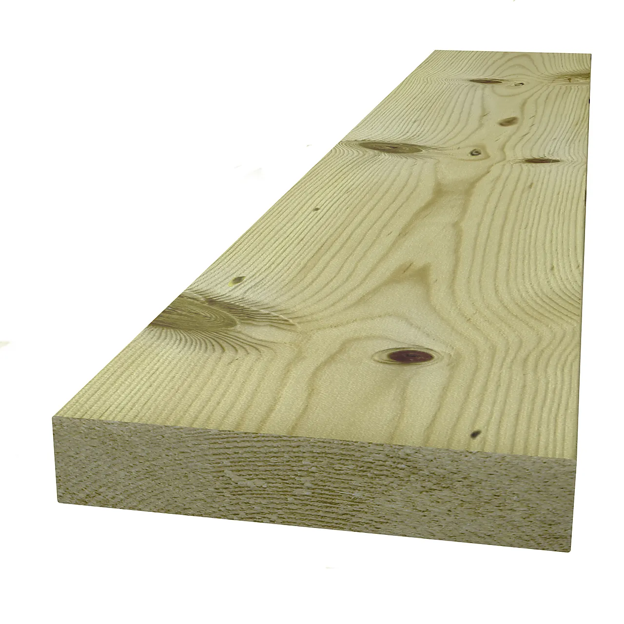 Terrassebord furu 28x120x5100 kl1 cu-impregnert null - 28x120 - 2 - Miniatyr