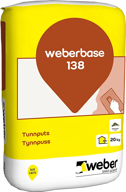 Weberbase 138 tynnpuss 20kg