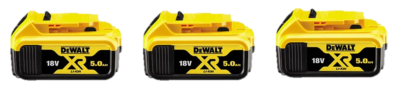 Batteri kit DCB184P3-XJ 18 v xr 3x 5Ah