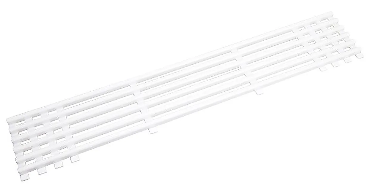 Ventilasjonsrist hvit 60 cm aubo