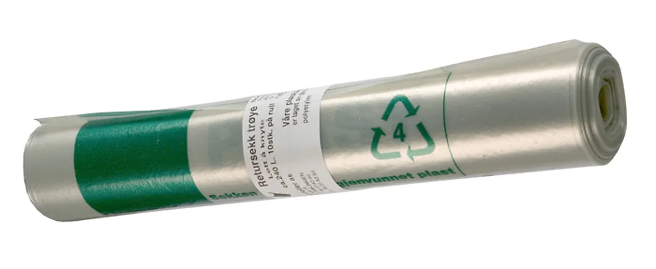 Retursekk klar 240l avfallsekk Retursekk klar 240l avfallsekk